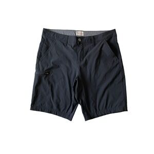 Weatherproof Vintage Men's 34 Trail Shorts Black Hiking Travel Gorpcore Outdoor